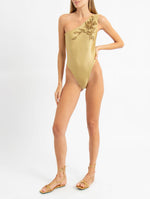 Desire Beaded One-Piece Swimsuit