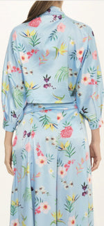 Dri Blue Garden Blouse