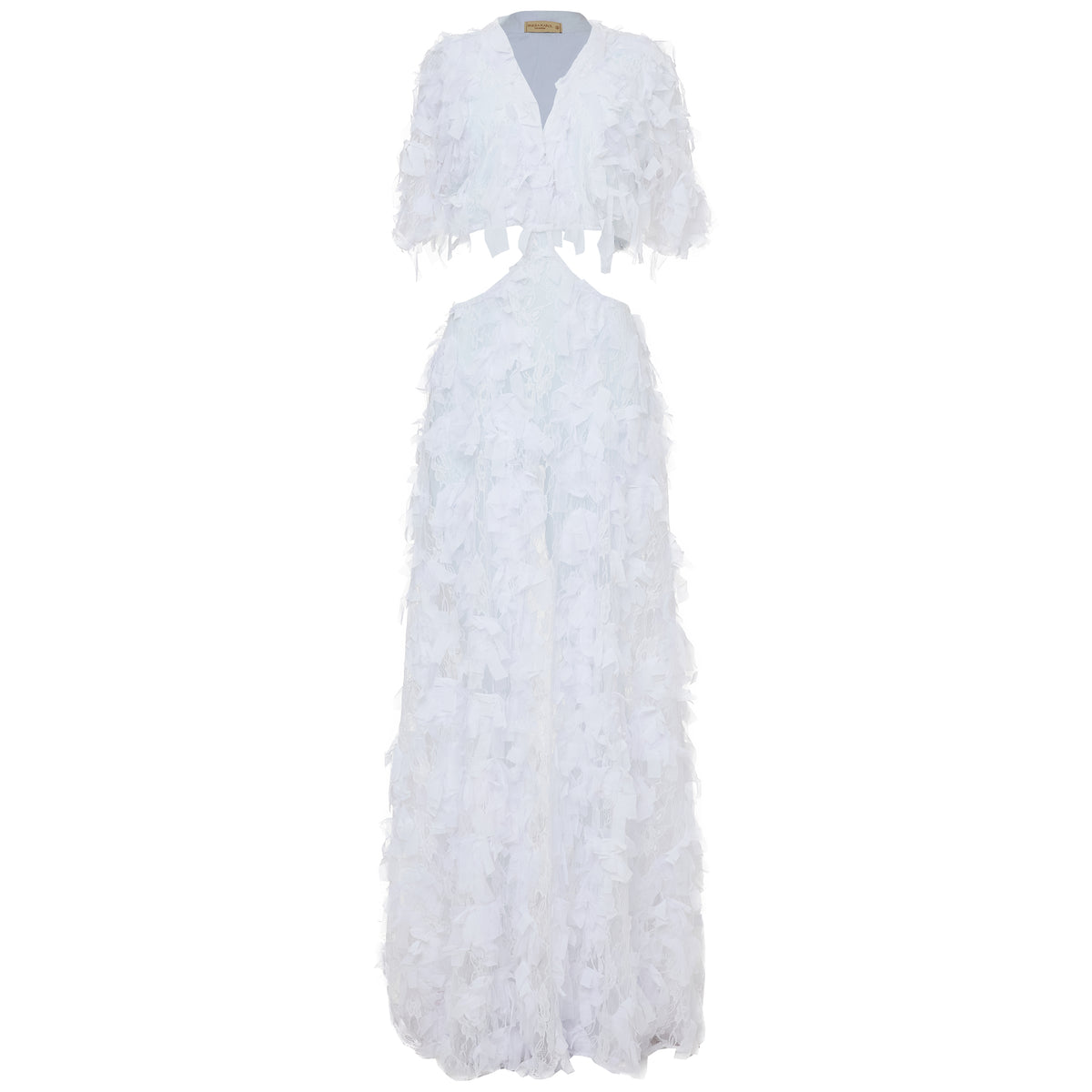 Celina Renda Branca Dress