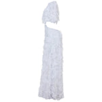 Celina Renda Branca Dress