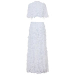 Celina Renda Branca Dress