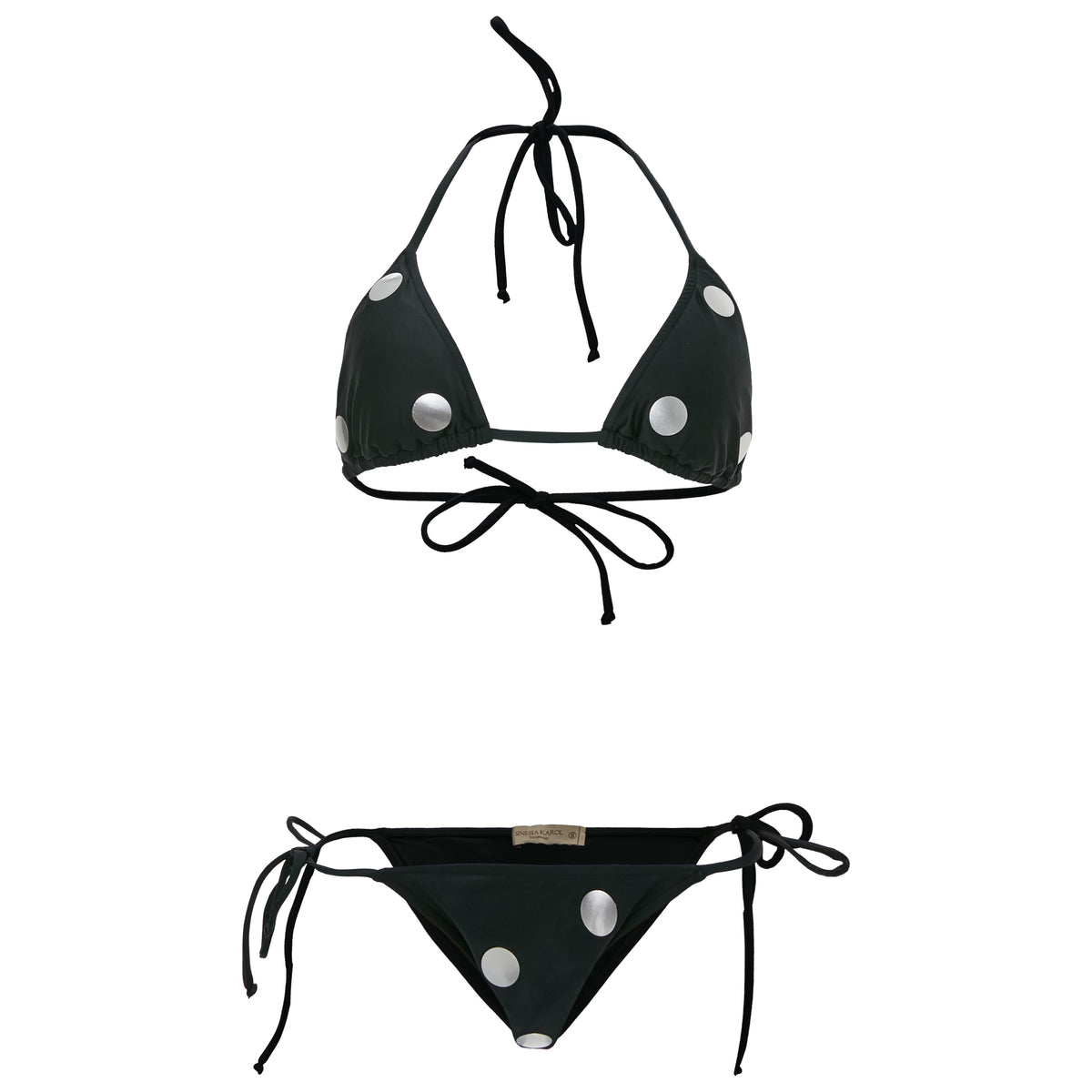 Fatima Bikini Bottom Black