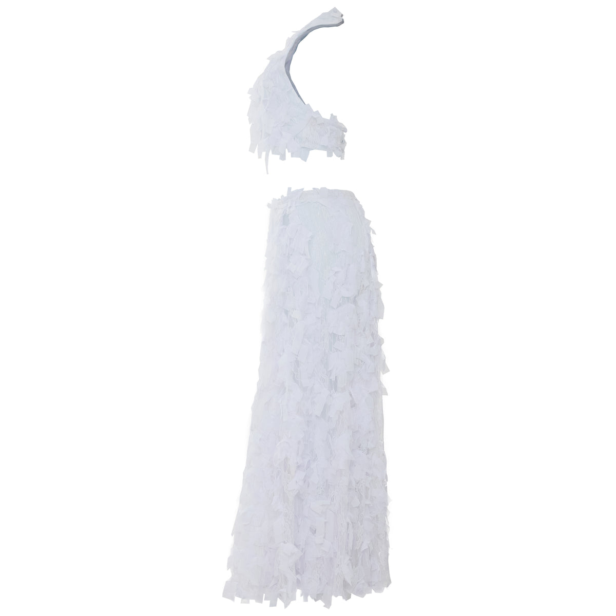 Jasmine Renda Branca Top