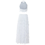 Jasmine Renda Branca Top
