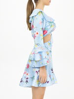 Steffany Blue Garden Dress