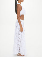 Jasmine Renda Branca Top