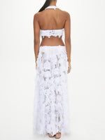 Jasmine Renda Branca Top