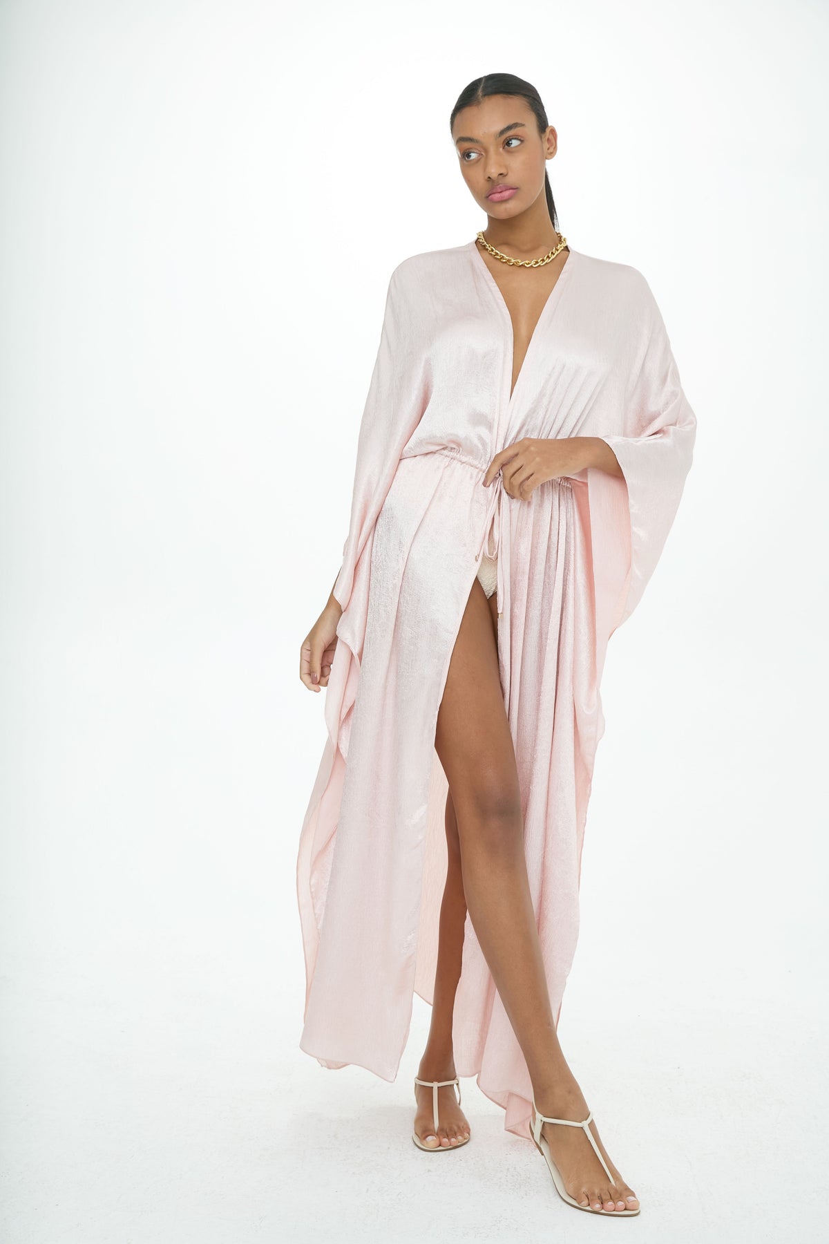 Katiane Kaftan Rosa Bailarina