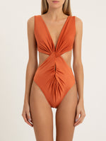 The Luma One-Piece in Páprica