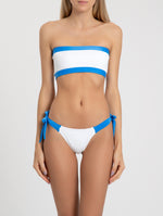 The Raika Bikini Top in Off-White/Enseada