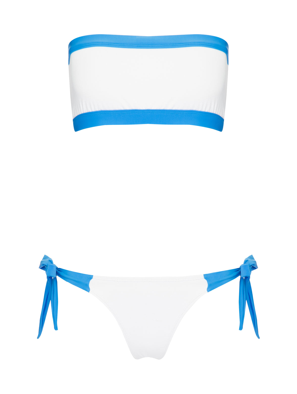 The Raika Bikini Bottom in Off-White/Enseada