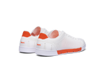 White/Swim Orange Breeze Tennis Knit