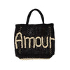 BLACK AMOUR - Beach Bag