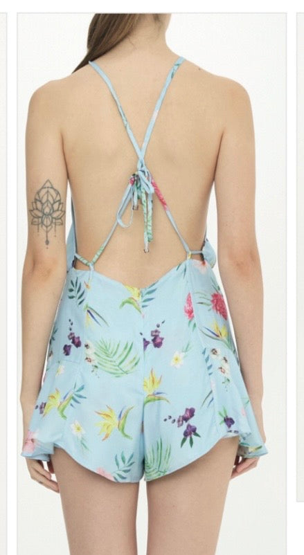 Elis Blue Garden Jumpsuit