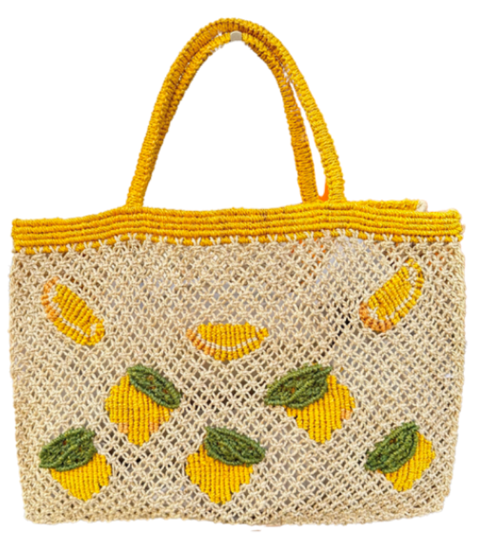 LEMON ALL OVER - S - Beach Bag SOLD OUT