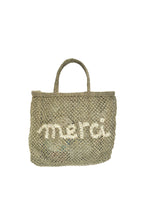 MERCI (thick writing) - S - Beach Bag - KHAKI SOLD OUT