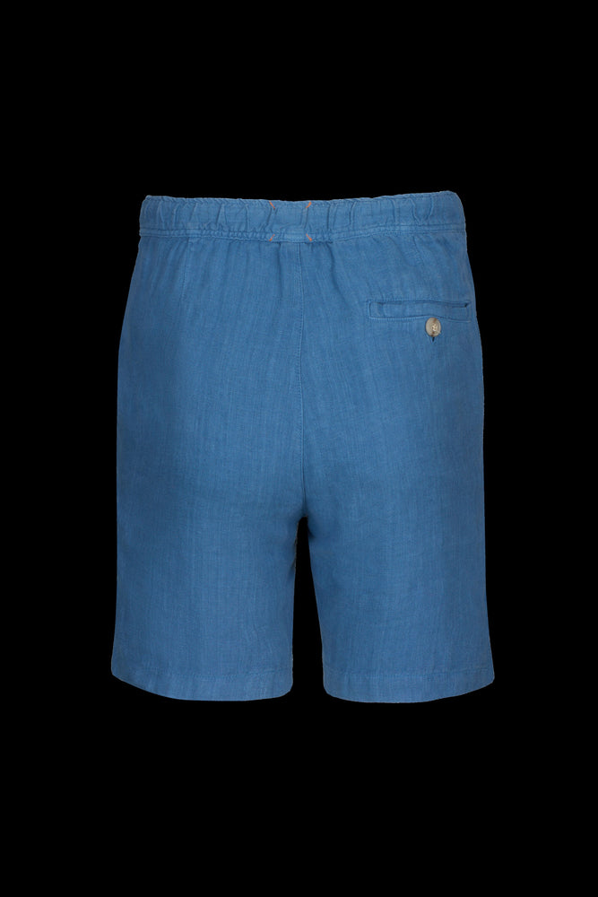 Slate Blue Amalfi Linen Short