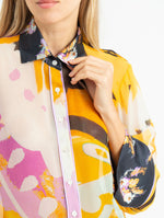 Pijama Top in Hawaii Black