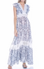 Amora Dress in Floral/Off-White