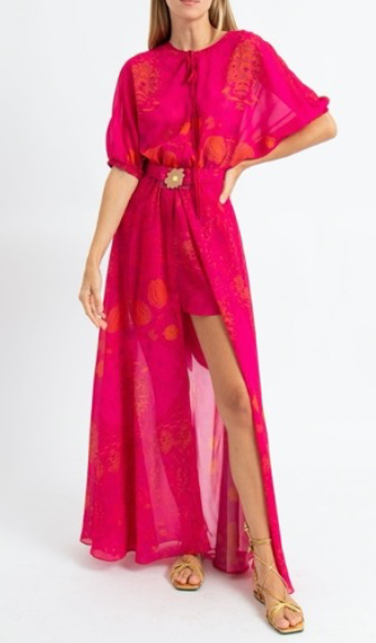 Talia Printed Maxi Dress