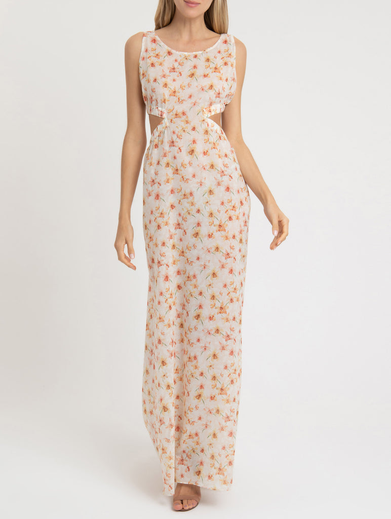 The Vera Dress in OrquÍea Off-White