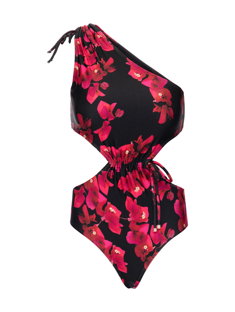 The Jade One-Piece in Boug Black